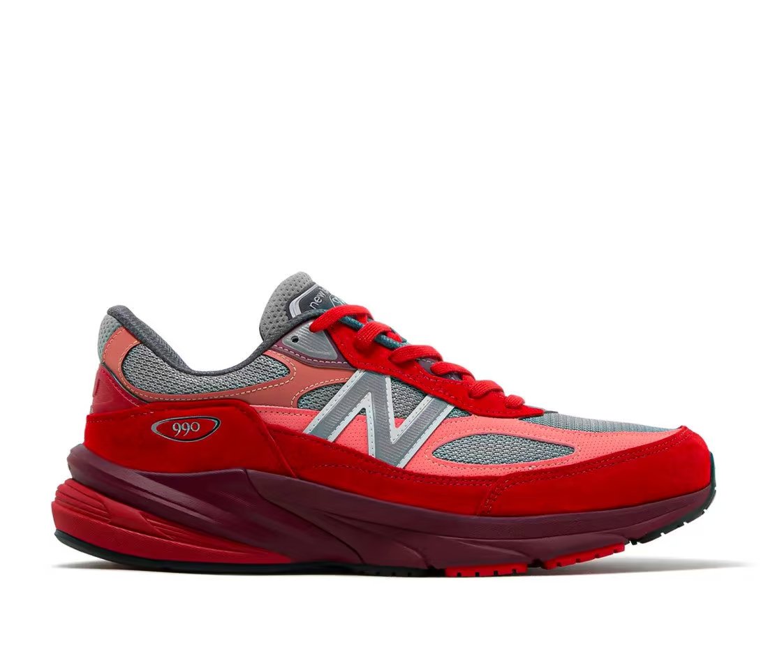 New Balance New Balance 990v6 MiUSA Community Red