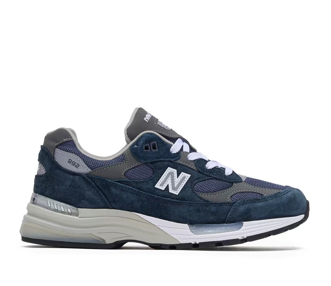 New Balance 992 MiUSA Navy — vue principale