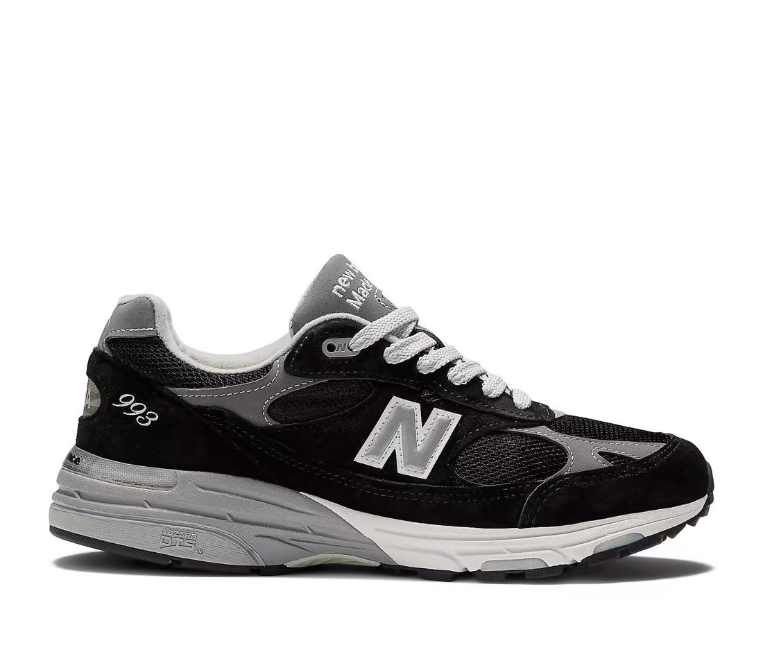New Balance 993 MiUSA Black — vue principale