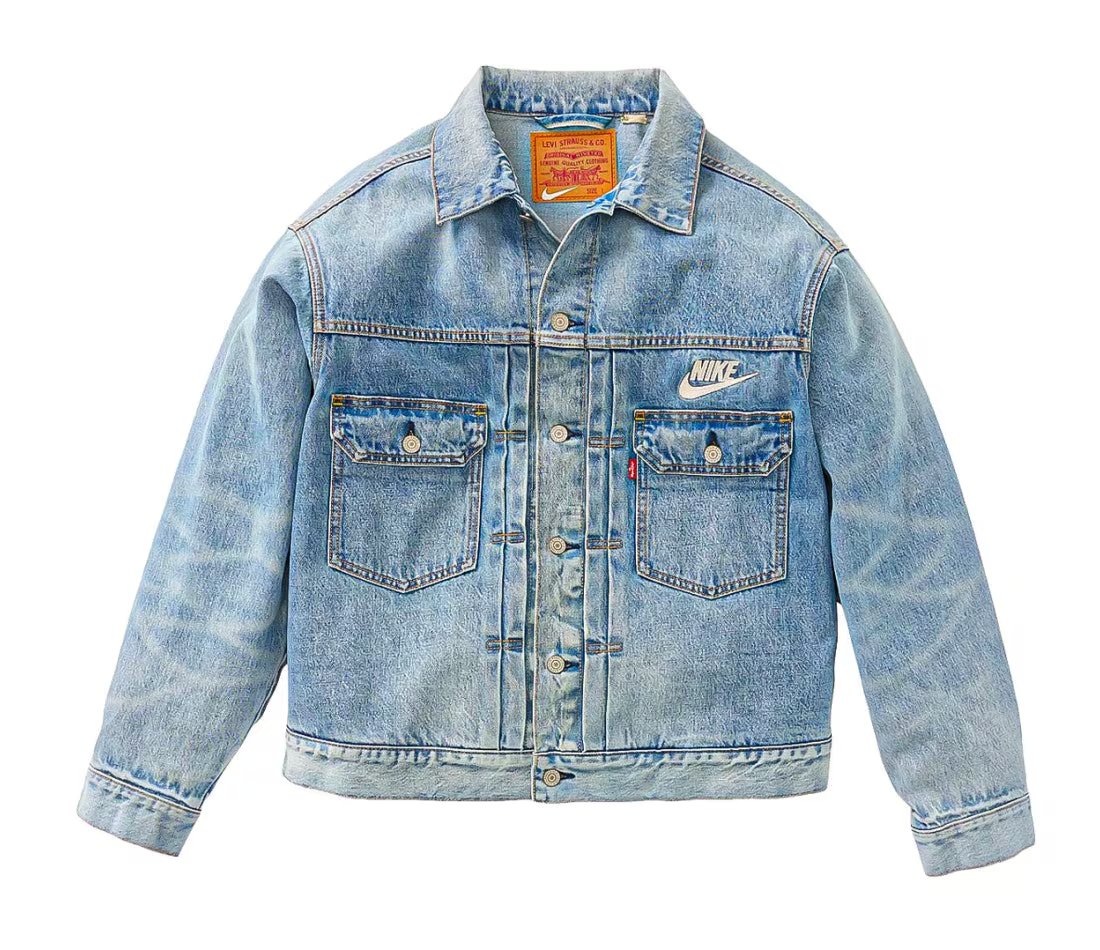 Nike Levi's Nike Trucker Jacket Blue Denim