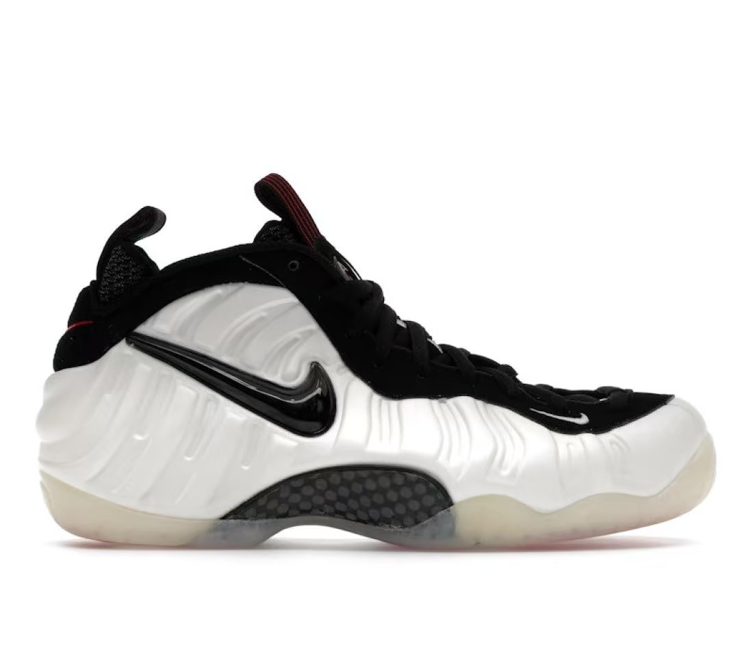 Nike Air Foamposite Pro Pearl White — vue principale