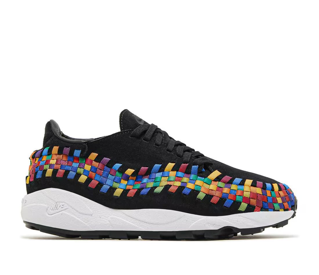 Nike Air Footscape Woven Black Rainbow — vue principale