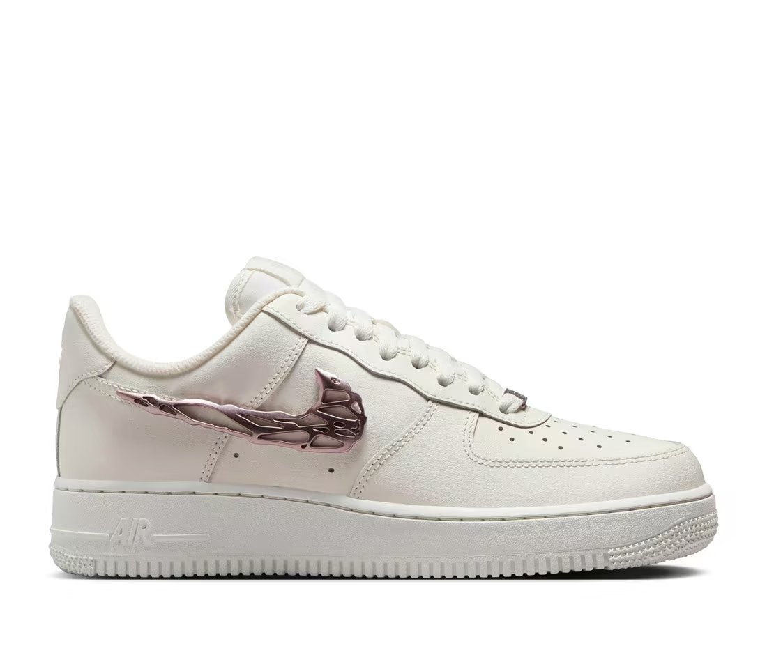 Nike Nike Air Force 1 Low Liquid Metal Swoosh Metallic Rose Gold