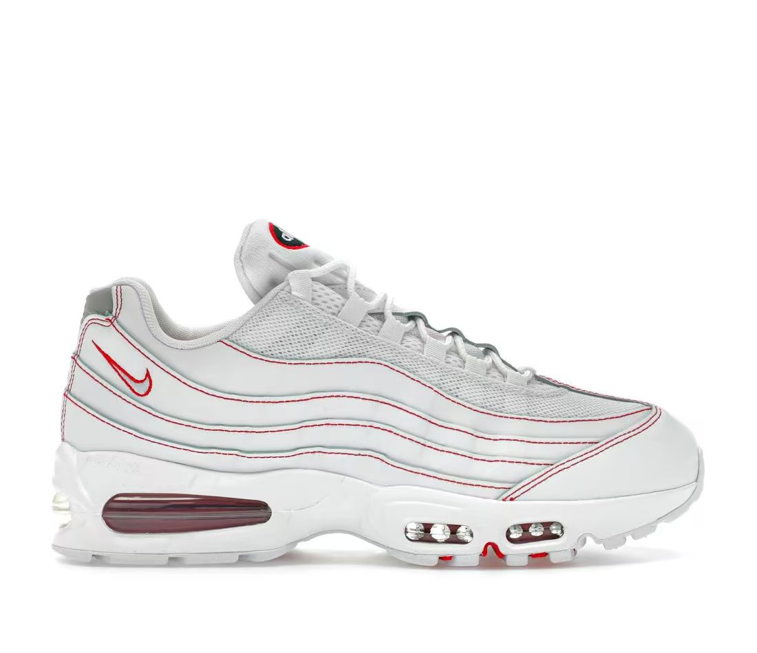 Nike Nike Air Max 95 OG Big Bubble White University Red