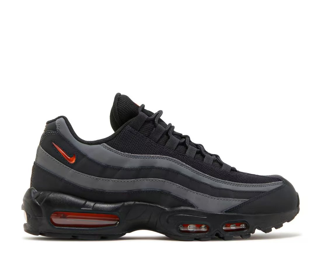 Nike Nike Air Max 95 Black Grey Safety Orange