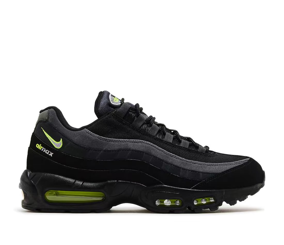 Nike Nike Air Max 95 Retro Logo Black Grey Volt