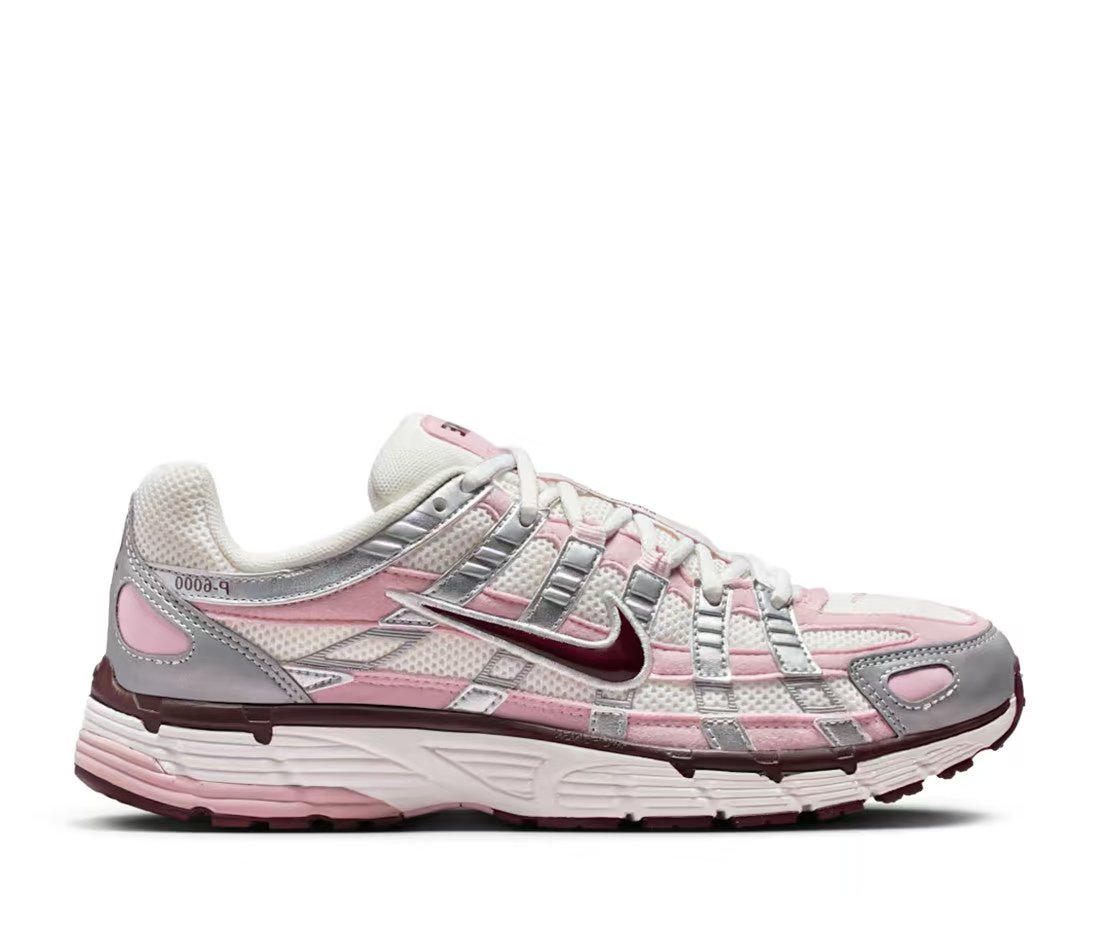 Nike Nike P-6000 Silver Burgundy Plum Chalk