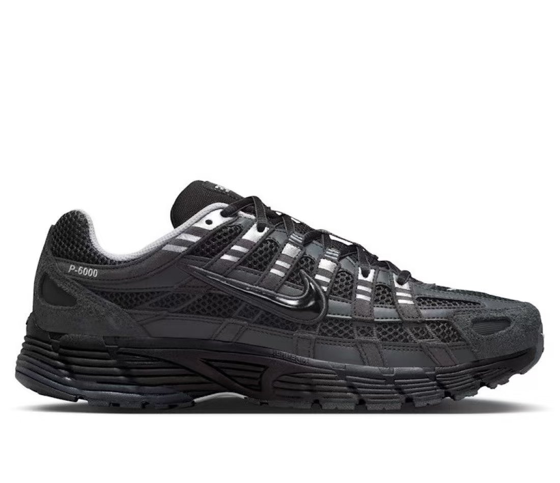 Nike Nike P-6000 Suede Anthracite Metallic Silver