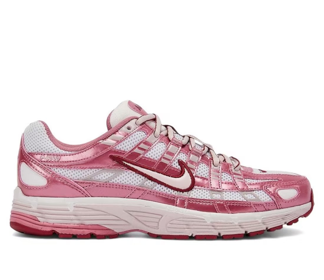 Nike Nike P-6000 White Silt Red Peony