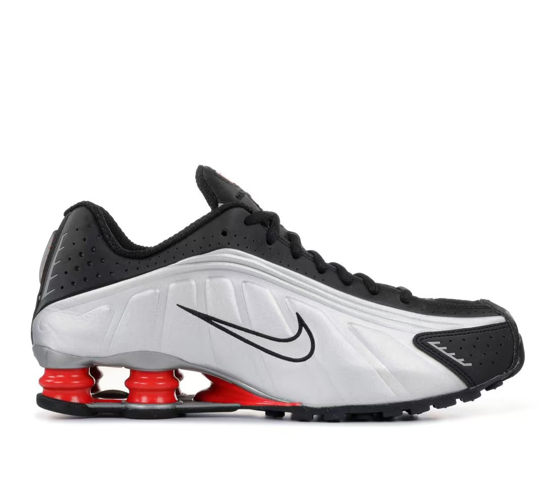 Nike Nike Shox R4 Black Metallic Silver (2018 2024)