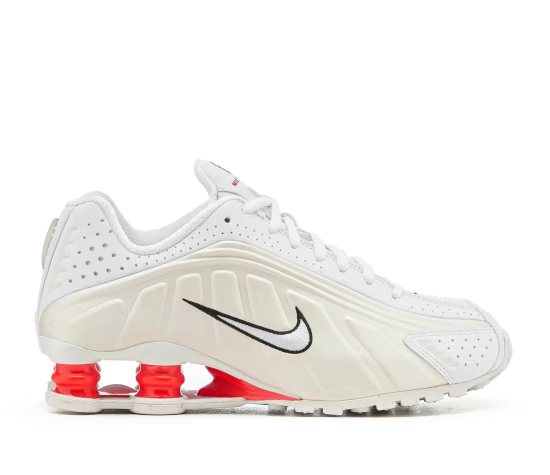 Nike Nike Shox R4 White Phantom Picante Red