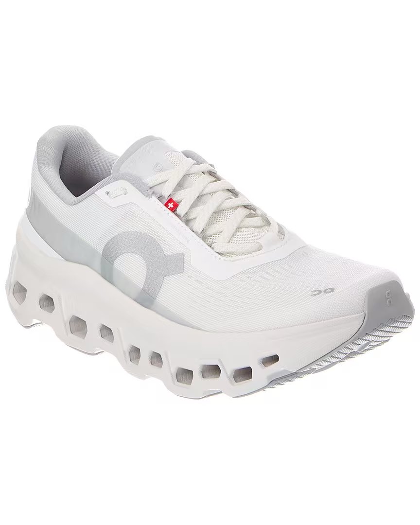 On Cloudmonster 1 All White