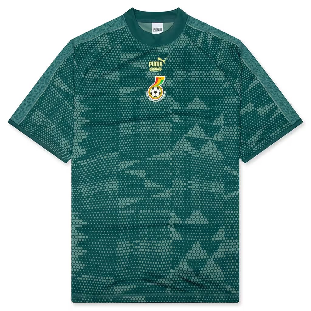 Puma PUMA x Ghana x Salehe Bembury King Jersey - Emerald Ice