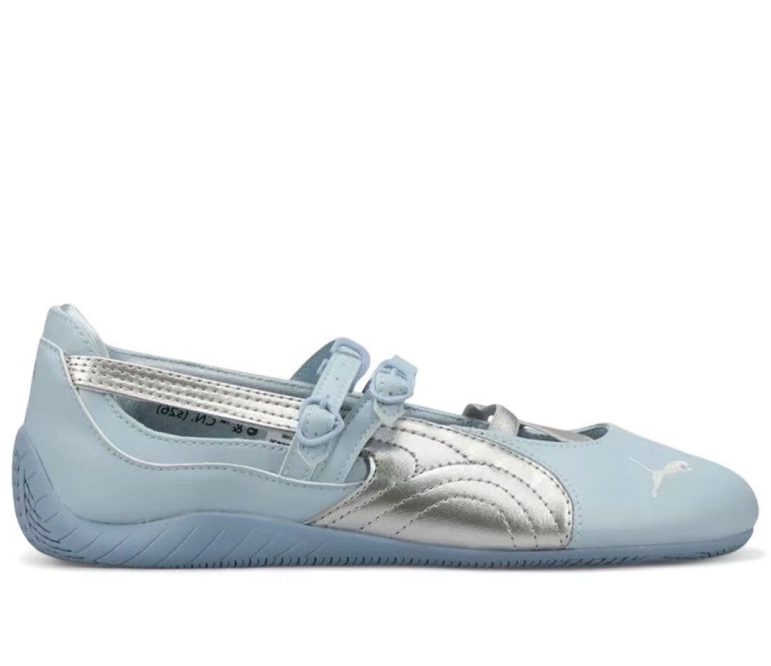 Puma Puma Speedcat Ballet The Powerpuff Girls Silver Blue Wash