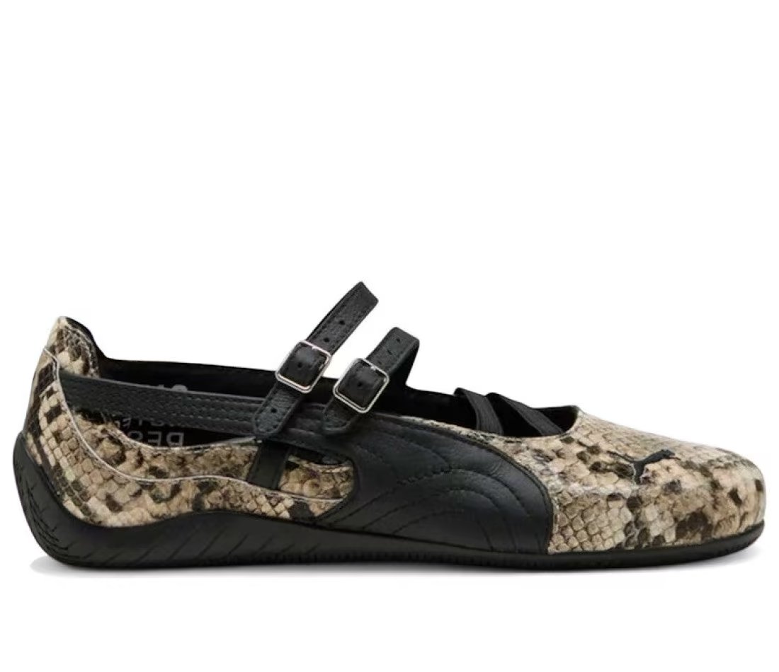 Puma Puma Speedcat Ballet Snakeskin Black Vapor Grey