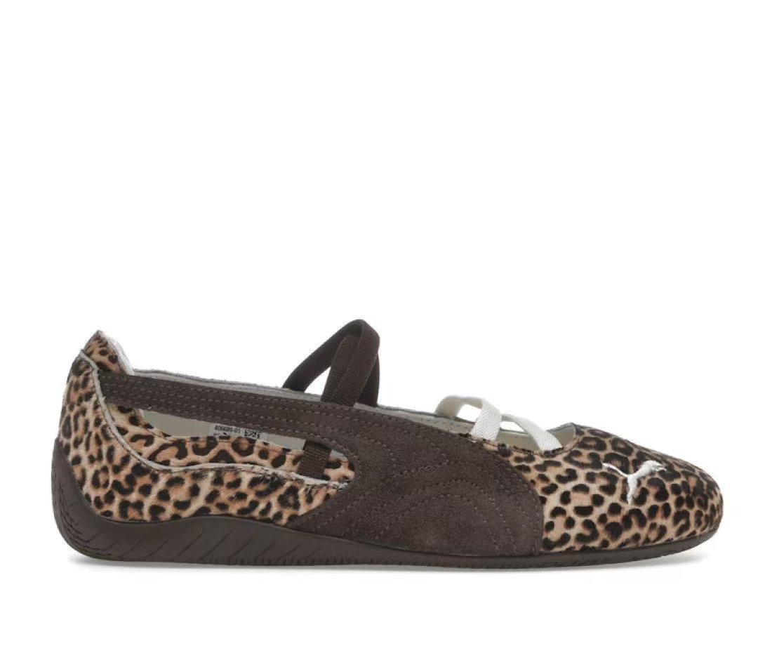 Puma Puma Speedcat Ballet Wild Leopard Pony Hair