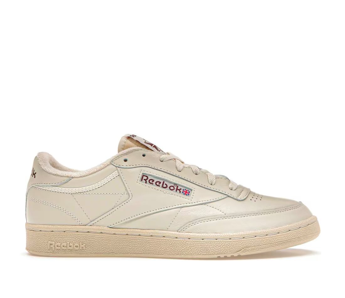 Reebok Reebok Club C 85 Chalk Alabaster Maroon