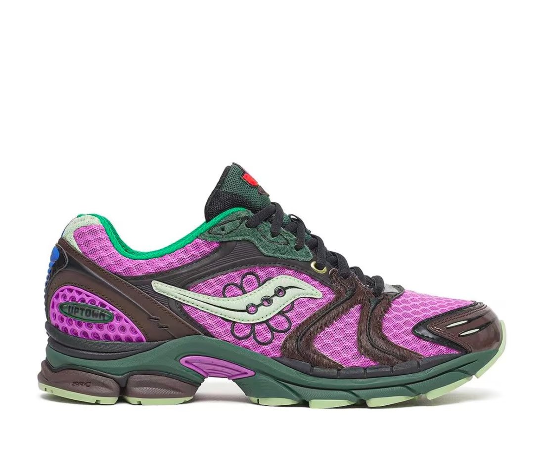 Saucony Saucony ProGrid Triumph 4 Jae Tips Flowers Grow Uptown Perilla