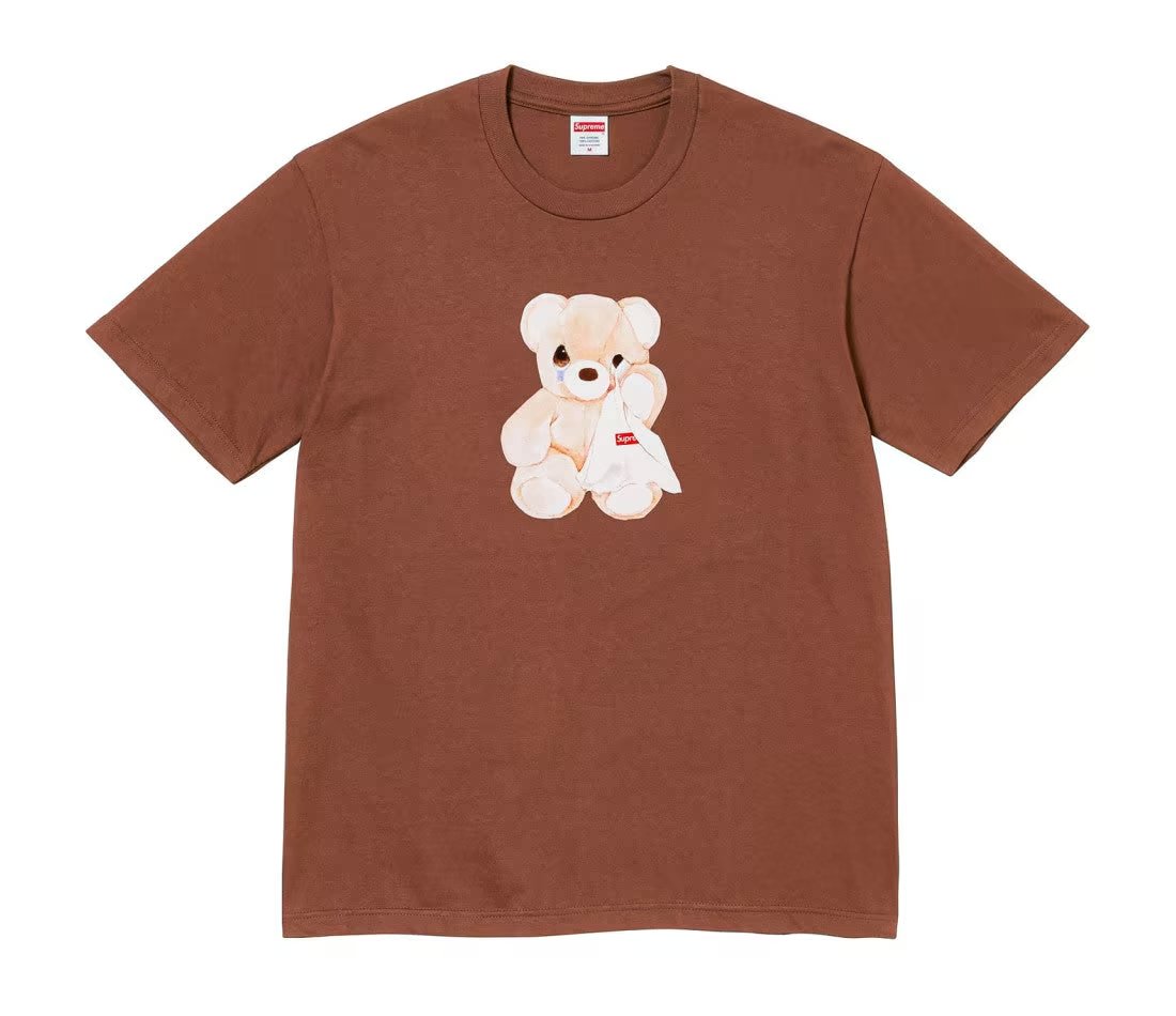 Supreme Bear Tee (SS25) Brown — vue principale