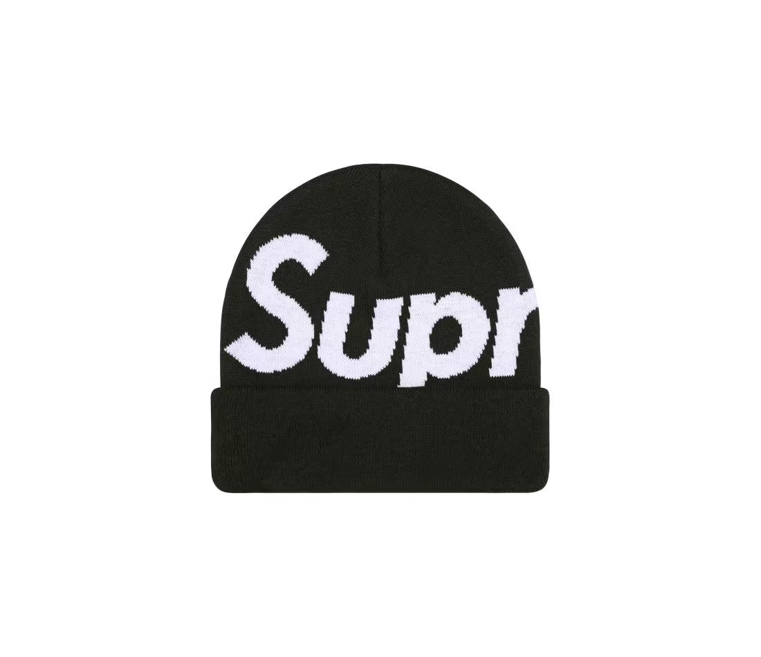 Supreme Supreme Big Logo Beanie (FW25) Black