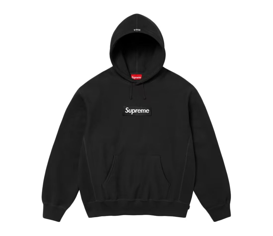 Supreme Supreme Box Logo Hooded Sweatshirt (FW24) Black