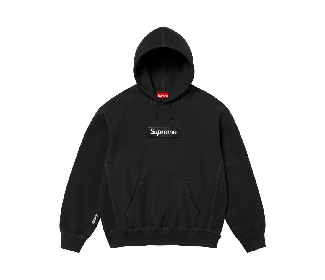 Supreme Supreme Box Logo Hooded Sweatshirt (FW25) Black