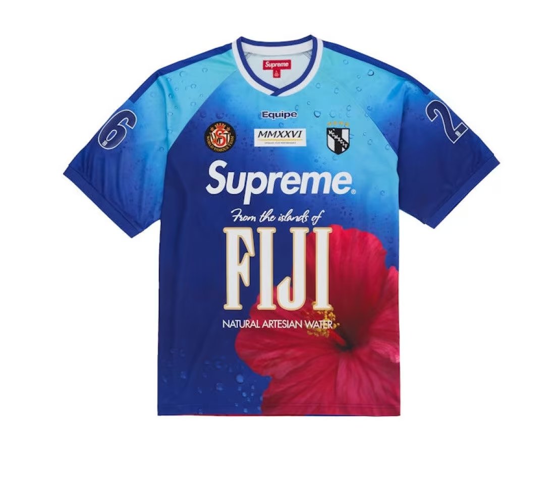 Supreme Supreme Fiji Soccer Jersey Multicolor
