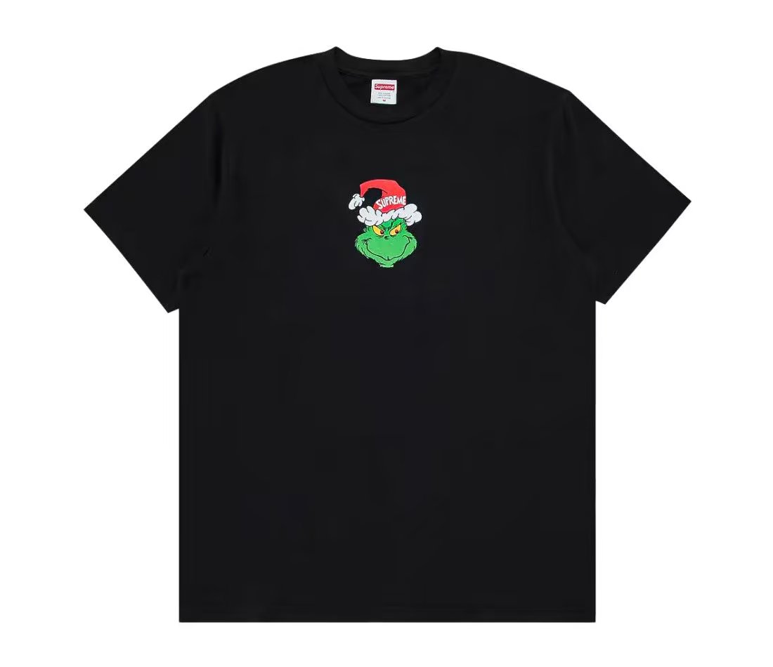 Supreme Supreme Grinch Tee Black