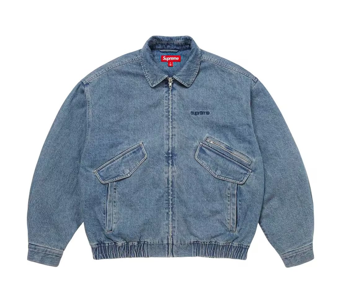 Supreme Supreme Hooded Utility Jacket Denim