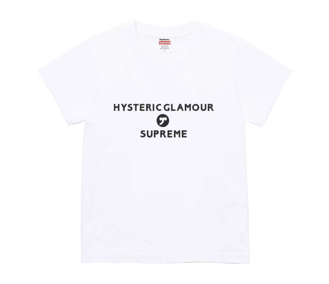 Supreme Supreme Hysteric Glamour Baby Tee White