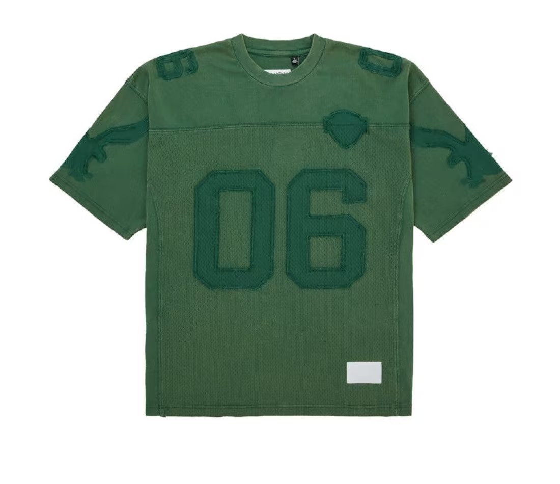 Supreme MM6 Maison Margiela Cotton Football Jersey Green — vue principale