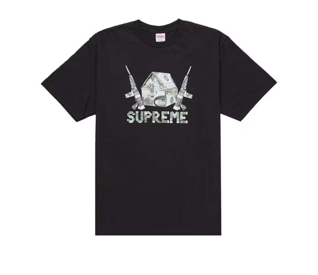 Supreme Supreme Origami Tee Black
