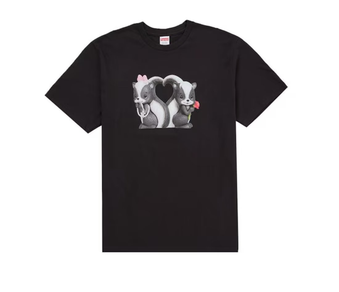 Supreme Supreme Skunk Tee Black
