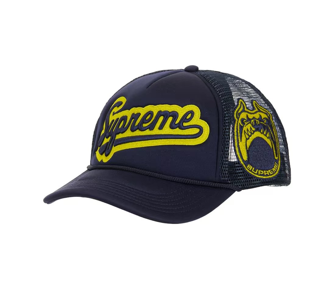 Supreme University Mesh Cap Navy — vue principale