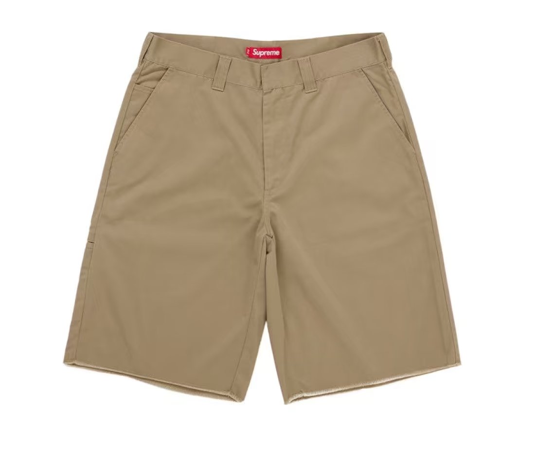 Supreme Supreme Work Short (SS26) Brown
