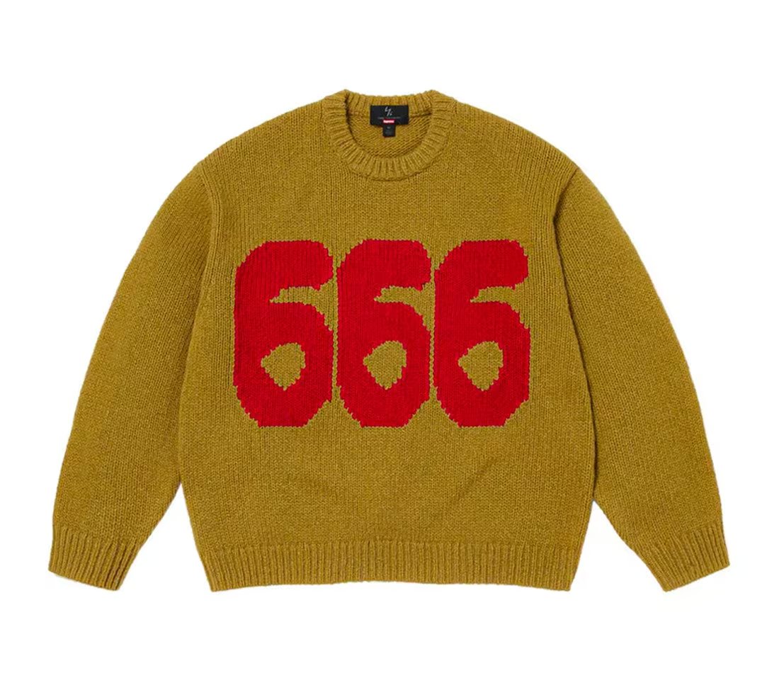 Supreme Supreme Y's by Yohji Yamamoto Sweater Gold