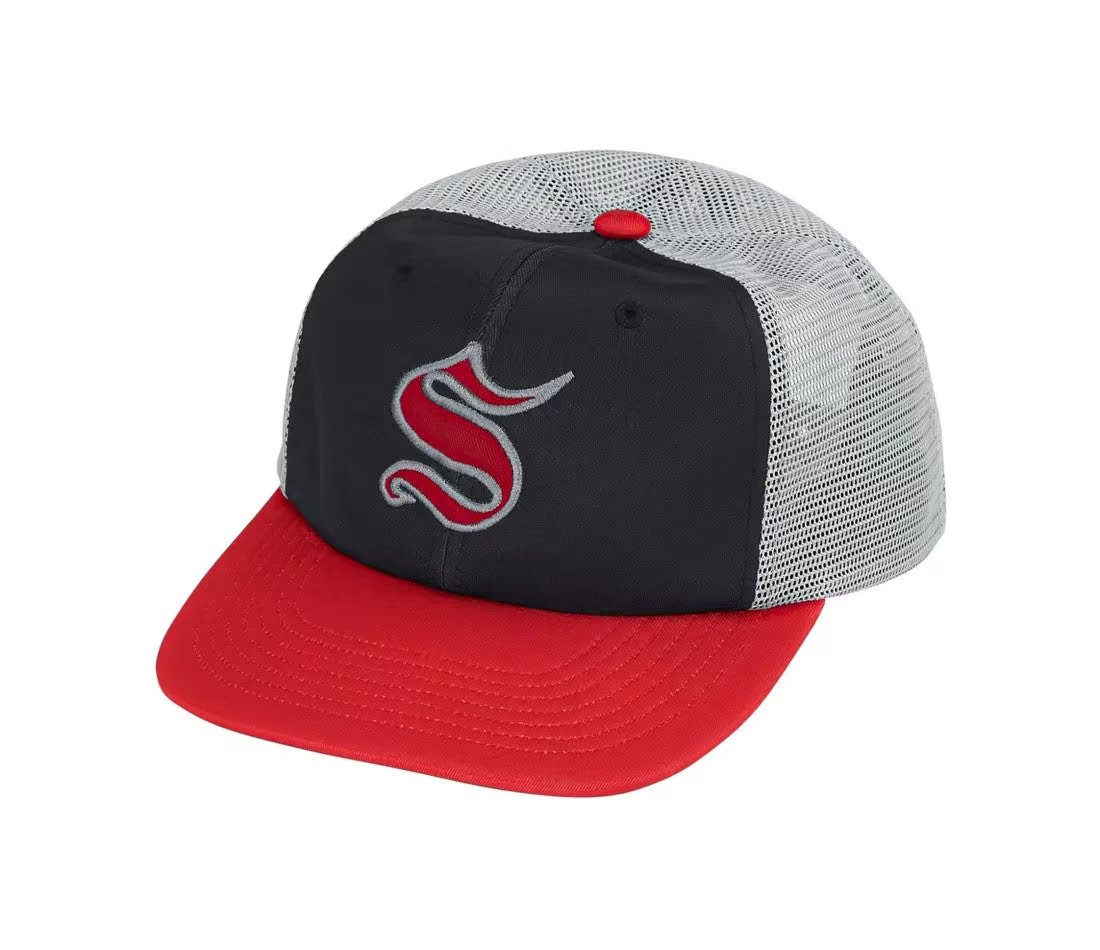 Supreme Supreme Contrast S Mesh Back 6-Panel Grey