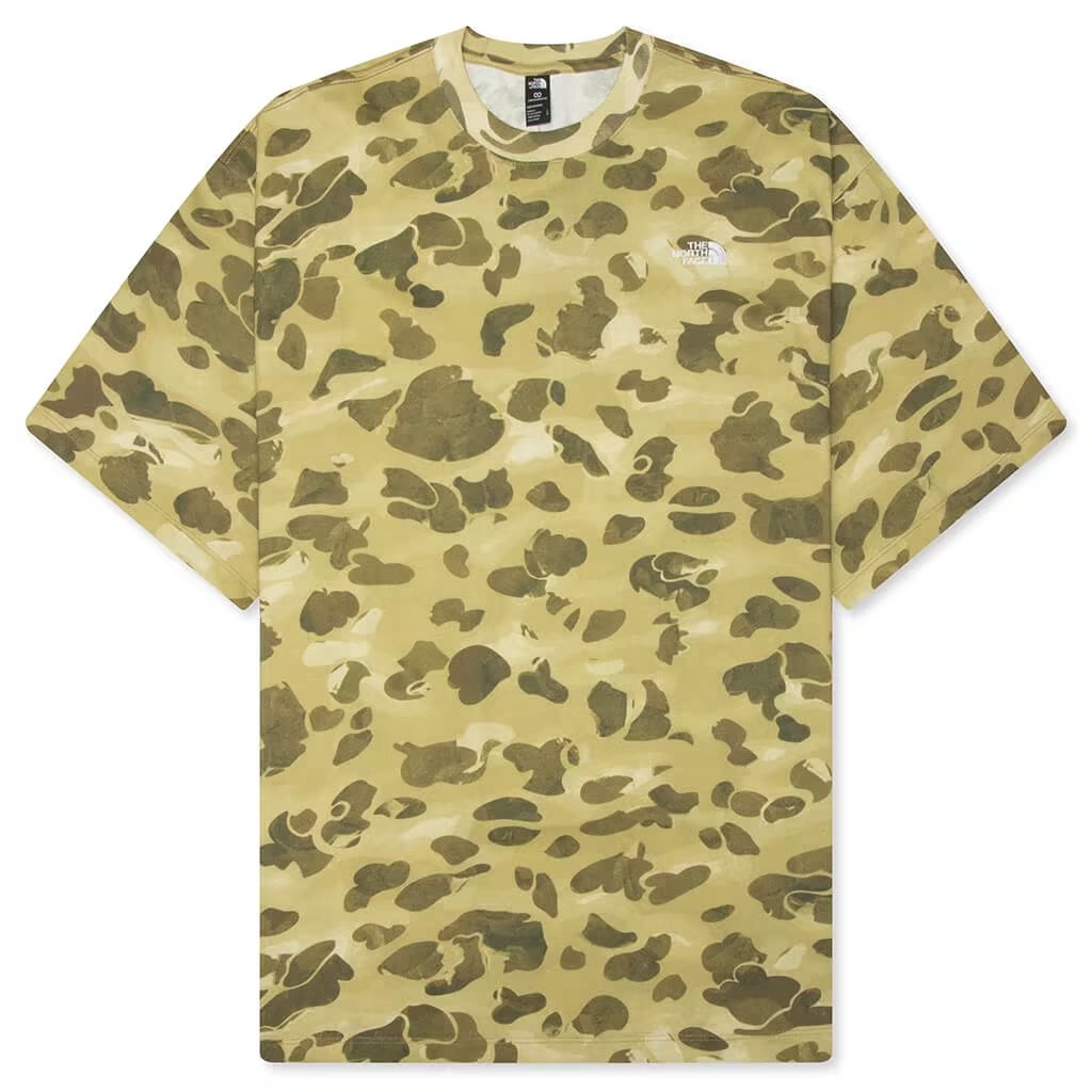 The North Face TNF Essential Simple Dome Oversized Tee - Cedar Heritage Print