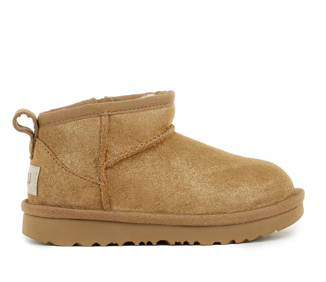 Ugg UGG Classic Ultra Mini Dazzle Chestnut (Toddler)