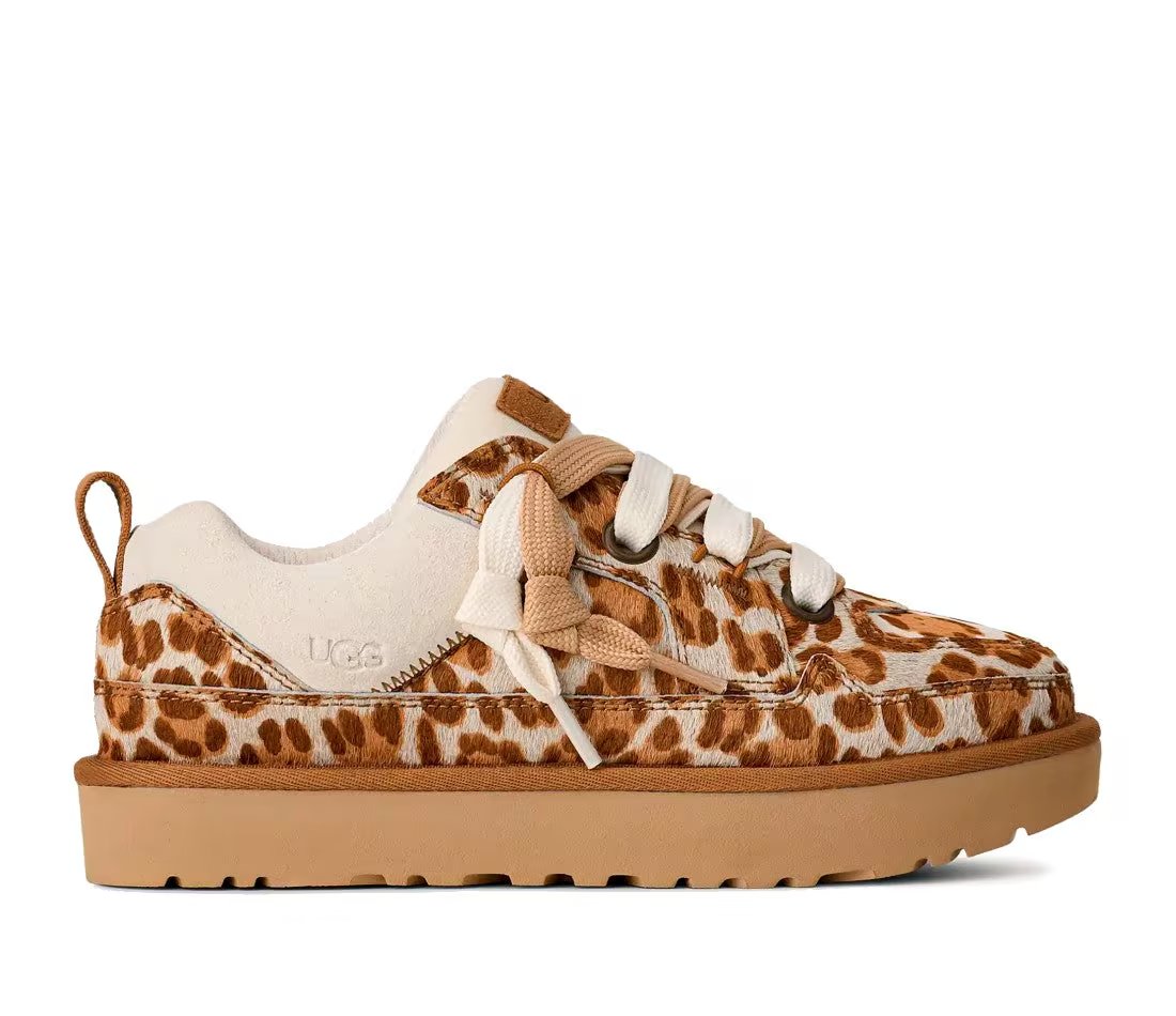 Ugg UGG Lowmel Lo Plains Felicity Leopard Jasmine