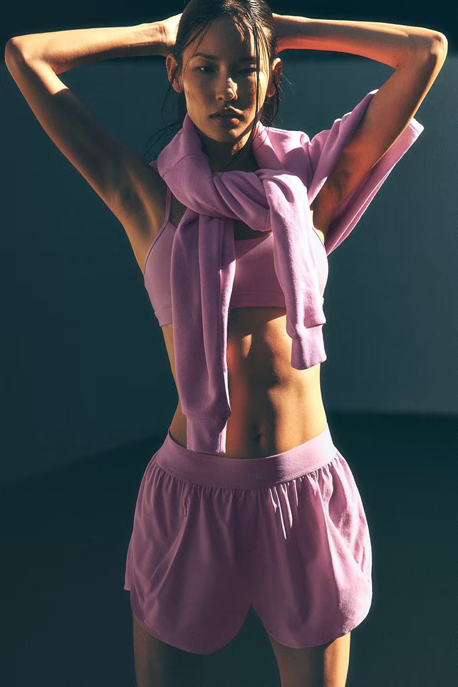 Match Point Short - Candy Heart Pink — vue principale