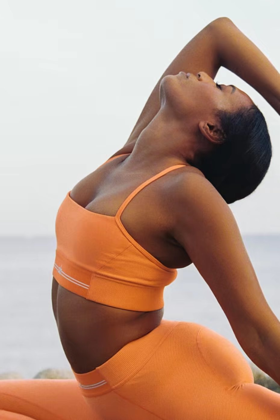 Alosoft Relay Bra - Satsuma Breeze/White — vue principale