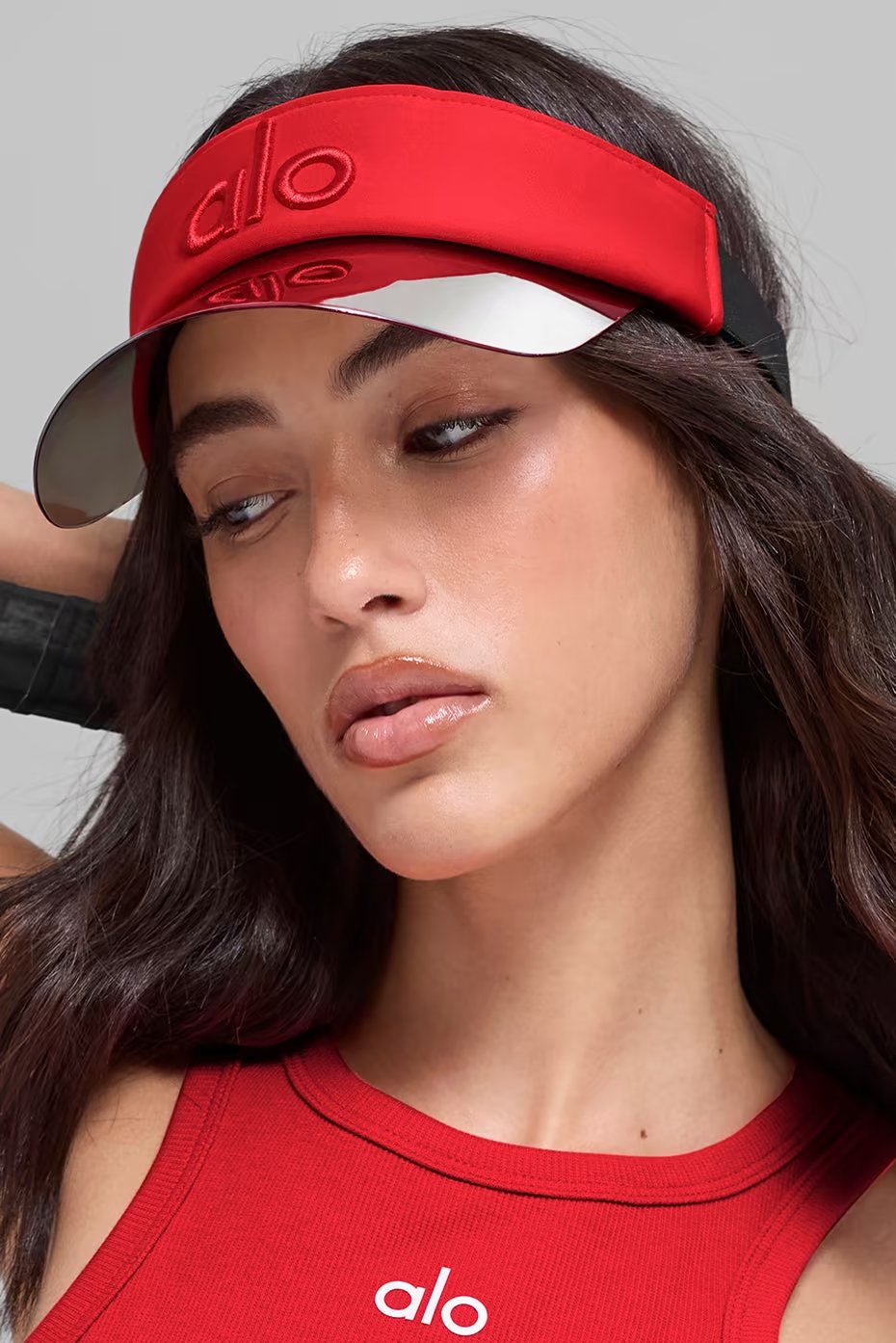 Airlift Solar Visor - Bright Red — vue principale