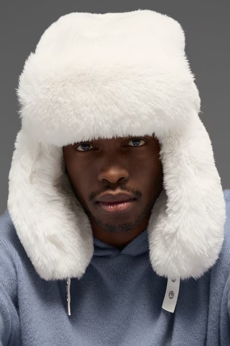 Alo Yoga Faux Fur Starstruck Hat - Ivory