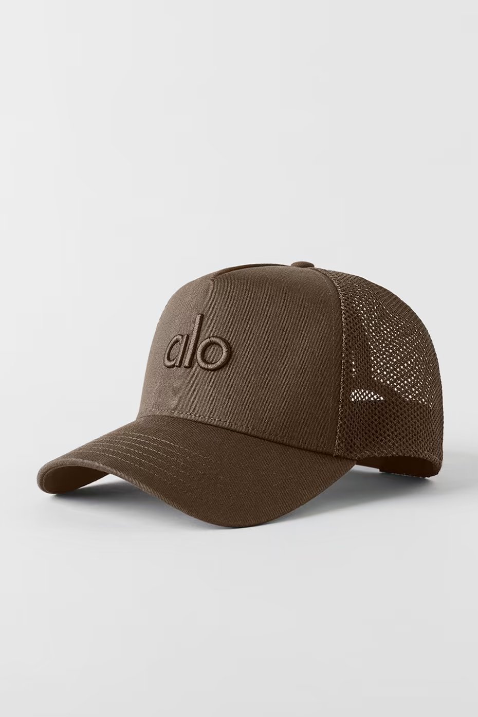 Alo Yoga District Trucker Hat - Espresso