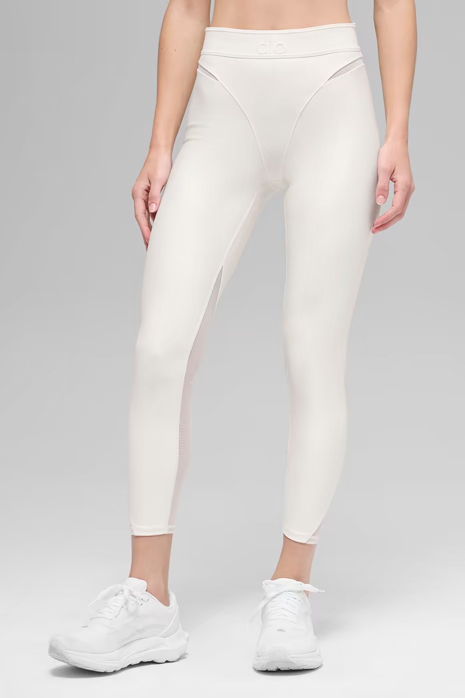 Airlift High-Waist 7/8 Rebel Legging - Ivory — vue principale