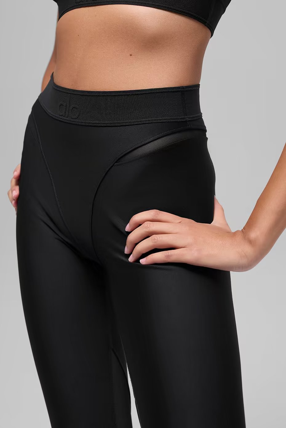 Airlift High-Waist 7/8 Rebel Legging - Black — vue principale