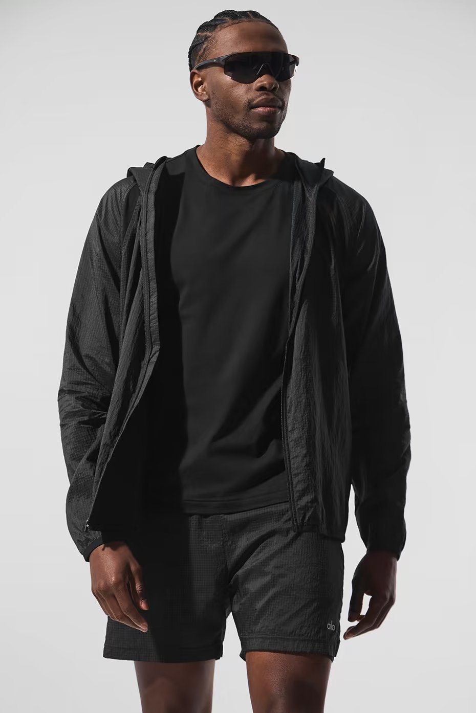 Game Time Ripstop Jacket - Black — vue principale