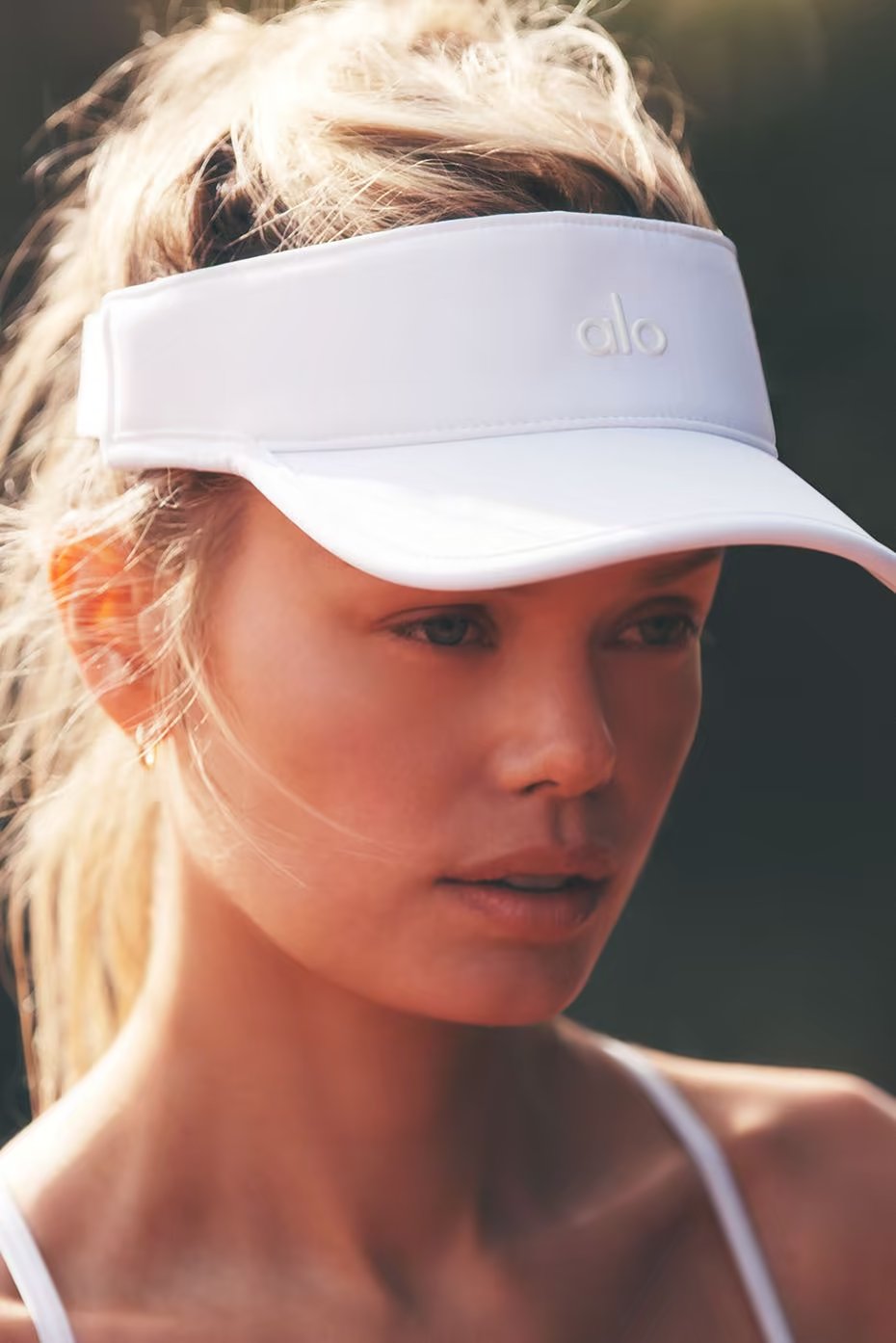 Performance Eclipse Visor - White/White — vue principale