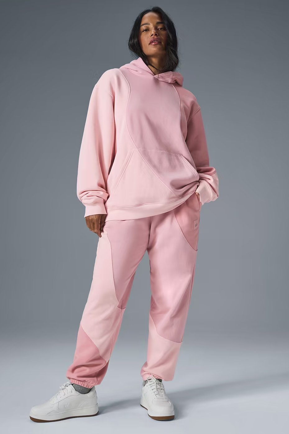 Make Waves Hoodie - Sunset Pink Tonal — vue principale